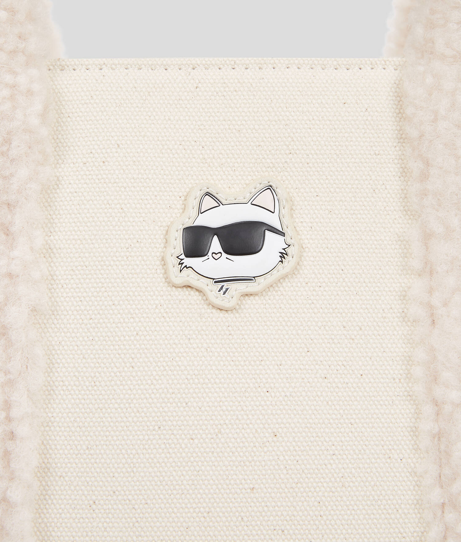 SAC CABAS EN SHEARLING K/IKONIK CHOUPETTE