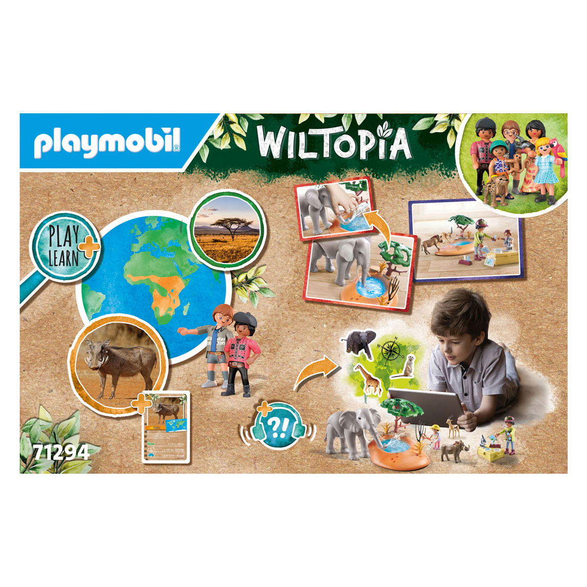 Playmobil Wiltopia Een reis naar de Waterpoel - 71294