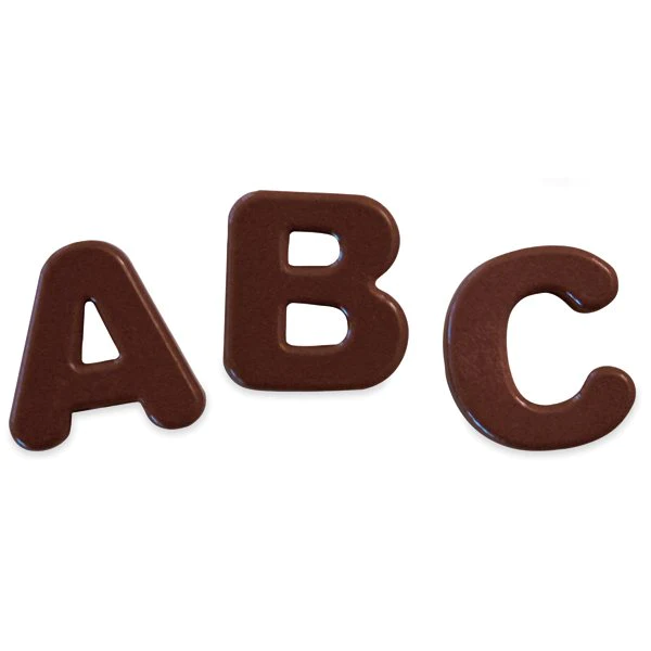 Moule chocolats ABC silicone Silikomart