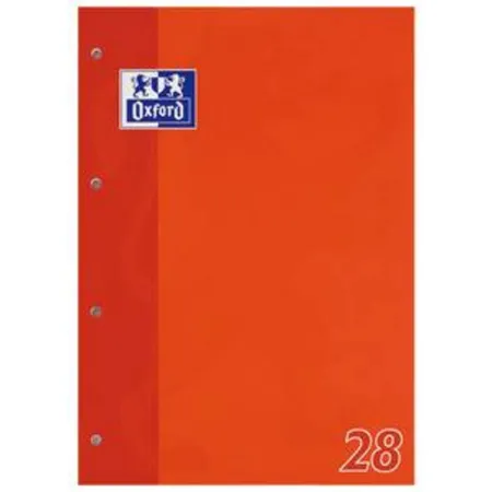 Oxford Schulblock,A4, 50 Blatt gelocht, Lineatur 28, SCRIBZEE®, Optik Paper®, sortiert