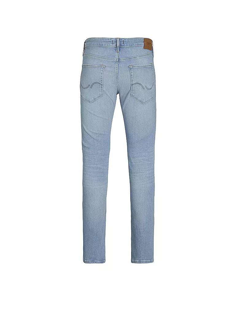 JACK & JONES Jeans Slim Fit JJIGLENN JJICON hellblau