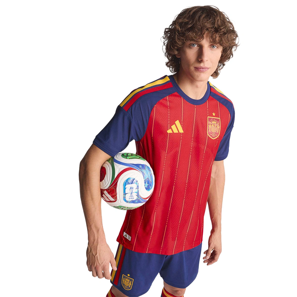 Camisola adidas Espanha Primeiro Equipamento Authentic Mundial 2026