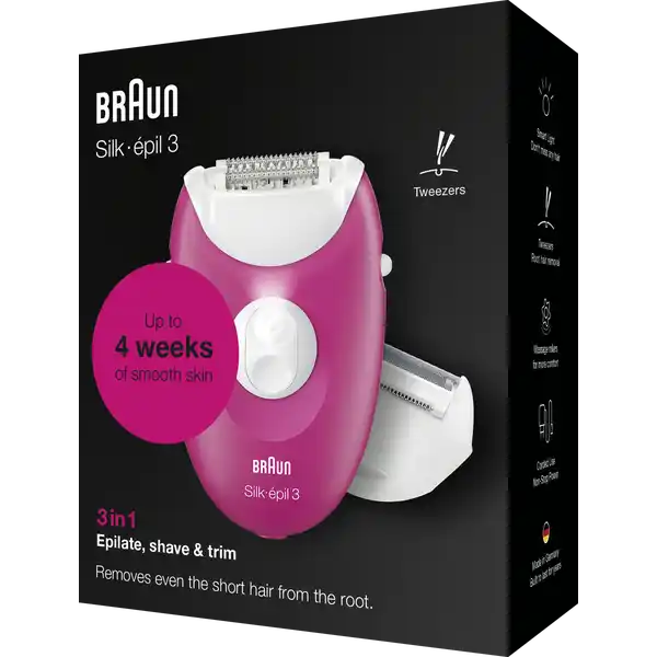 Silk-épil 3 Epilierer, Rasierer & Trimmer SE 3-276