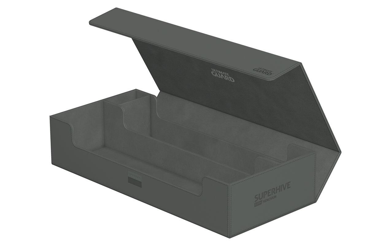 Kartenbox XenoSkin Superhive 550+ GrauHochwertige Box für Sammelkarten in Standardgrösse