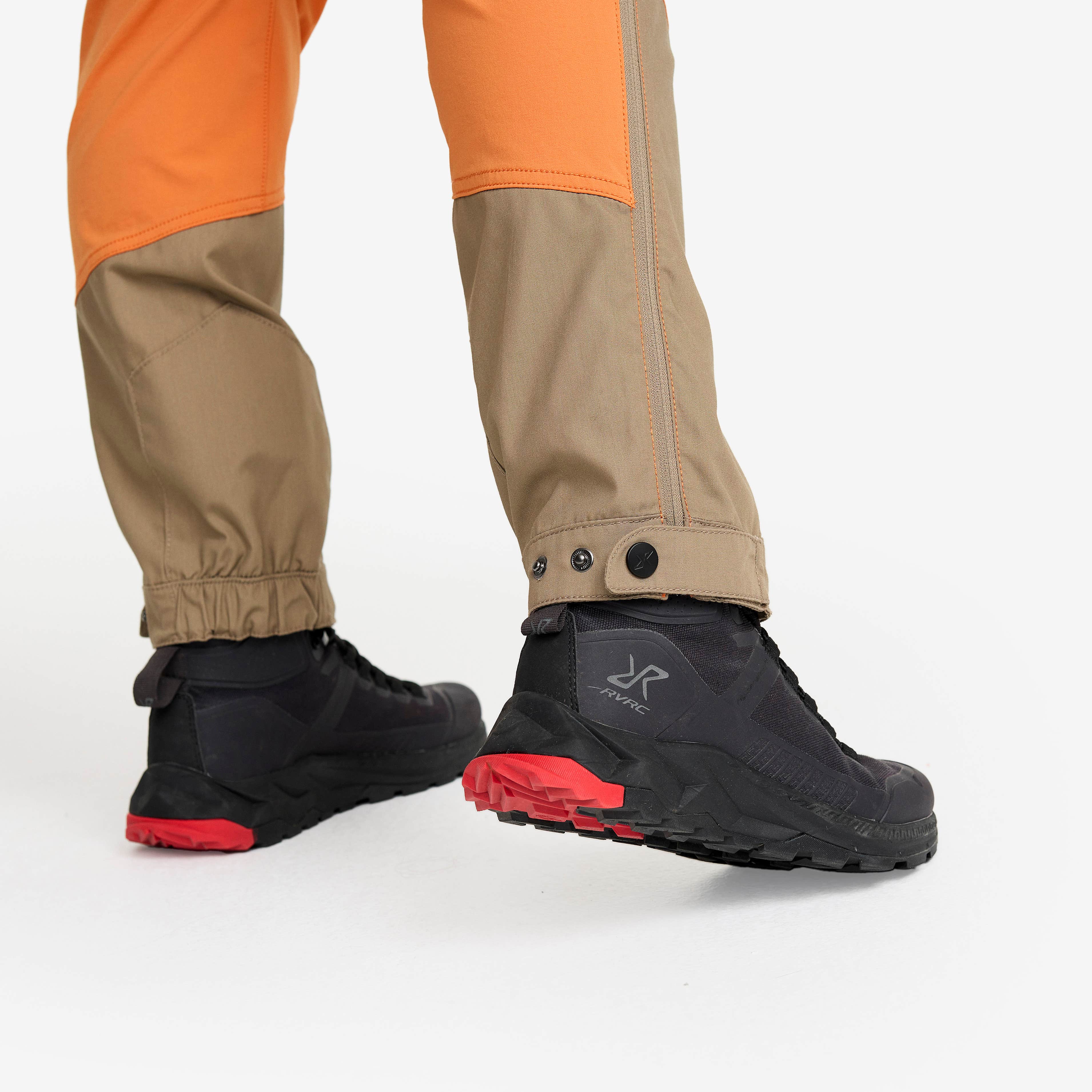 Range Pro Stretch Zip-off Pants Dame Caramel/Brindle