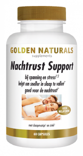 Golden Naturals Nachtrust Formule Capsules 60VCP
