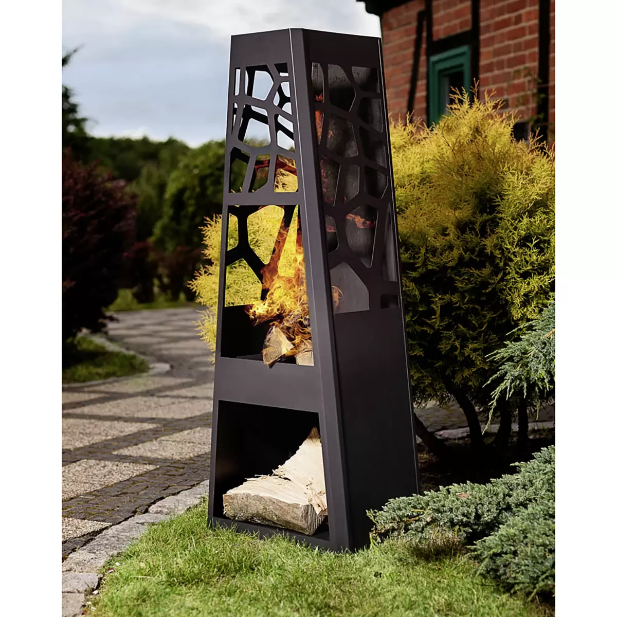 Cheminée Flagstaff Nomlilo Schwarz