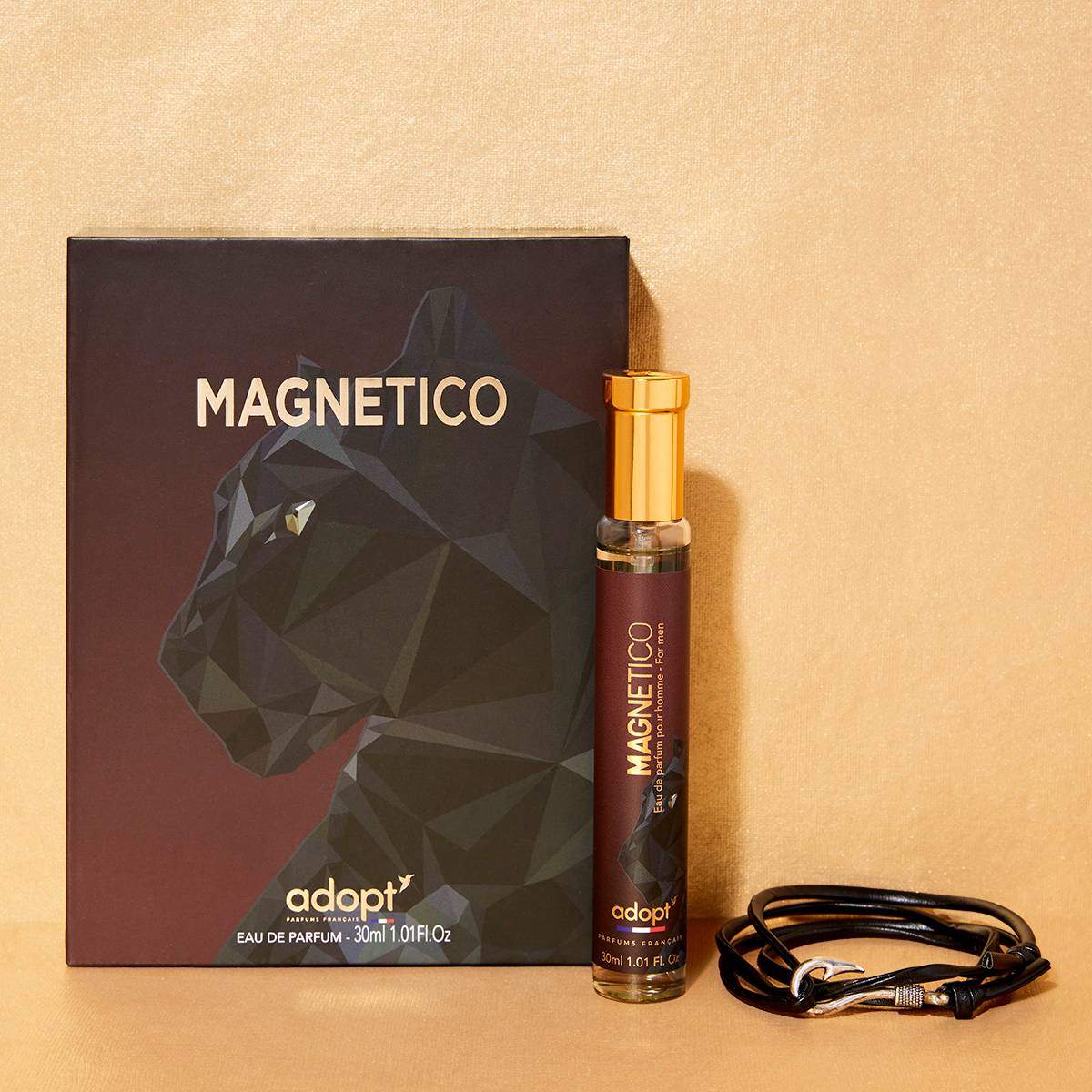 Magnetico - Cracker eau de parfum 30ml + bracelet en cuir
