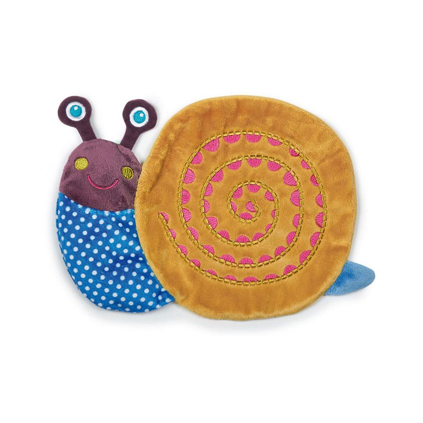 Doudou plat My Nap Friend - Escargot - Doré