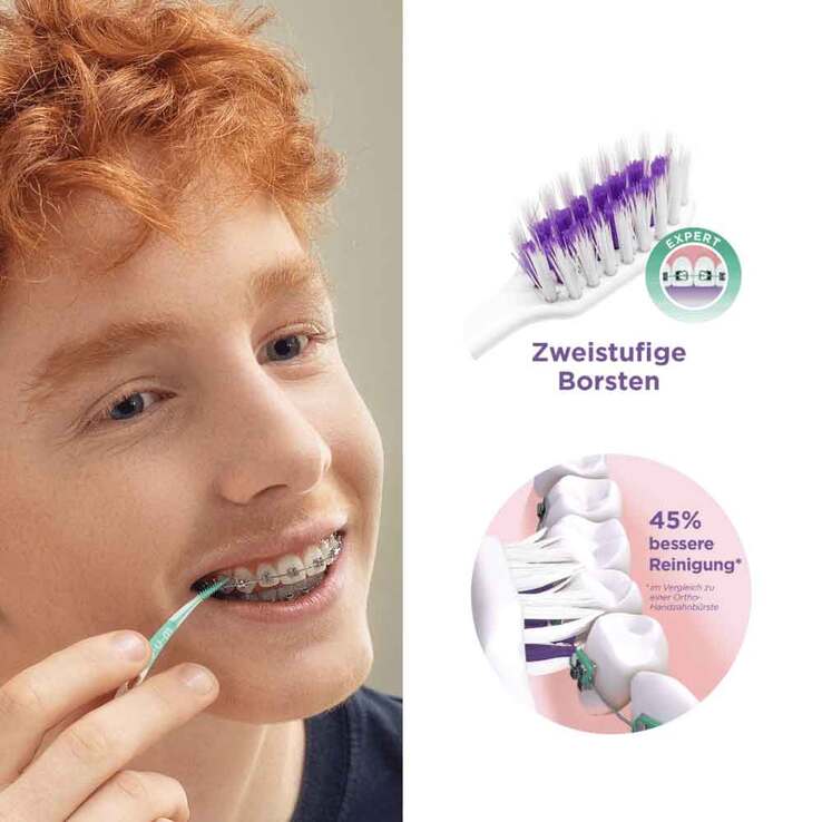 GUM Sonic Ortho Schallzahnbürste, 1 St