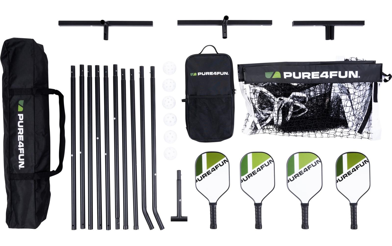 Pickleball Set mit Netz<br>Ideales Pickleball-Starter-Set
