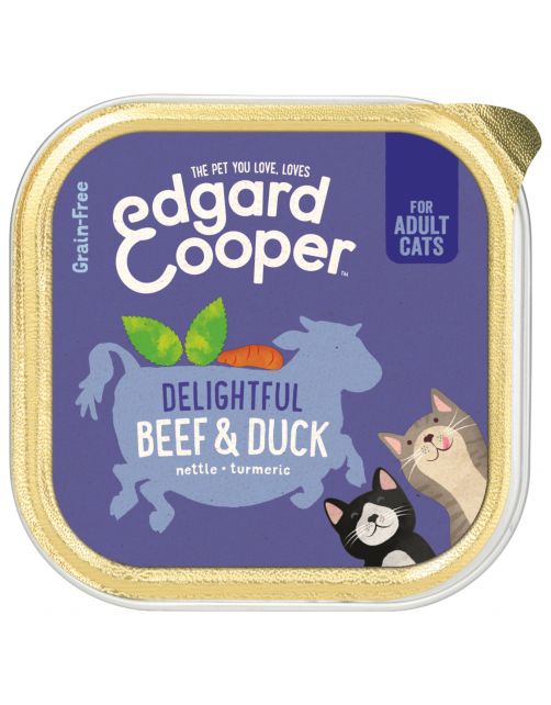 Edgard&Cooper Kuipje Adult 85 g - Kattenvoer