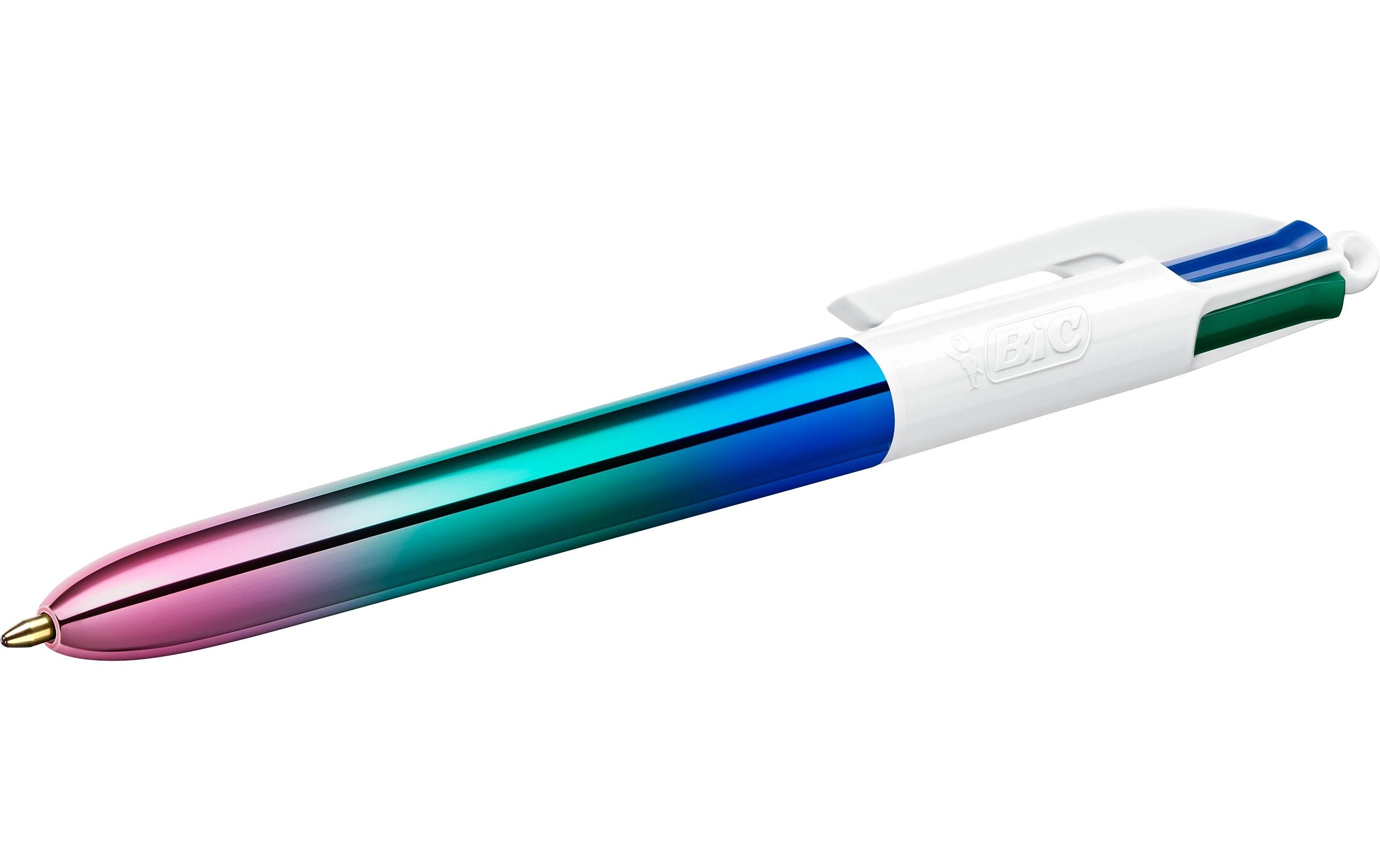 Mehrfarbenkugelschreiber 4 Colours Gradient 3 StückVier Farben in einem Stift