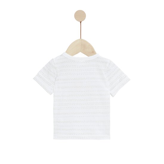 Travel With Love T-shirt manches courtes   Blanc        de               P'tit bisou