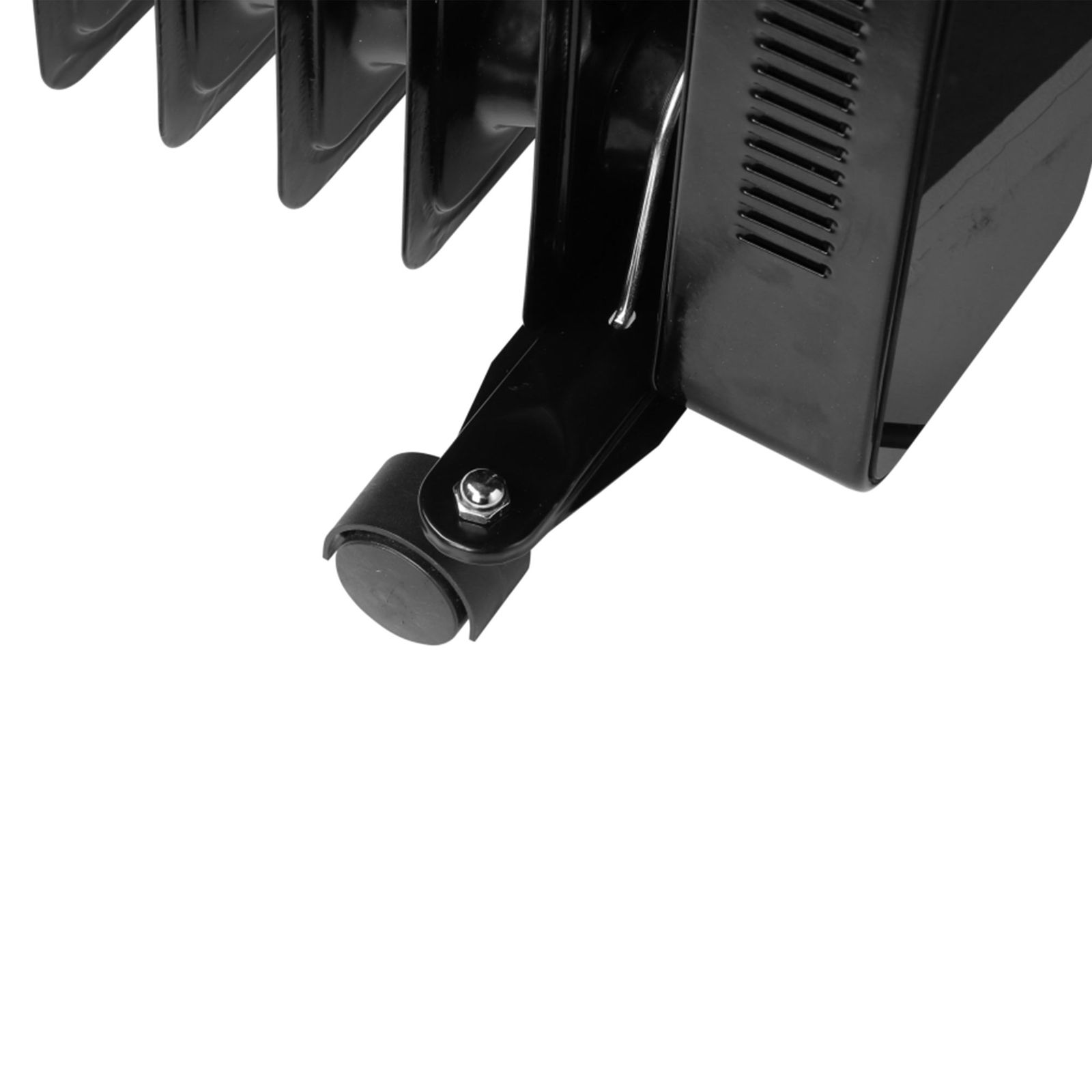 MutuTec Ölradiator / Elektroheizung 9 Rippen 2000W - Schwarz