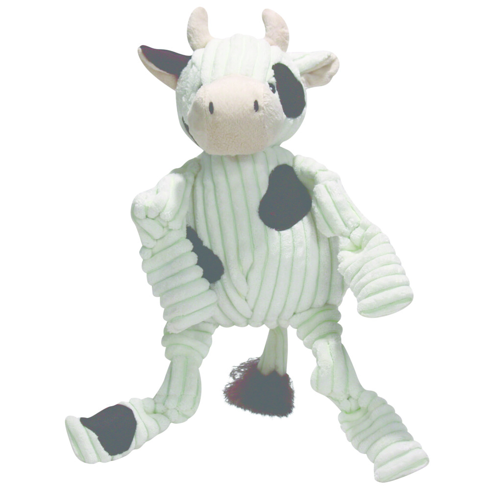 HuggleHounds Cow Knottie Small23 x 13 x 8 cm