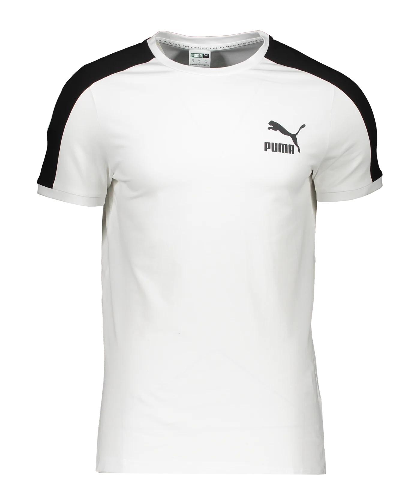 PUMA Iconic T7 T-Shirt Weiss F02