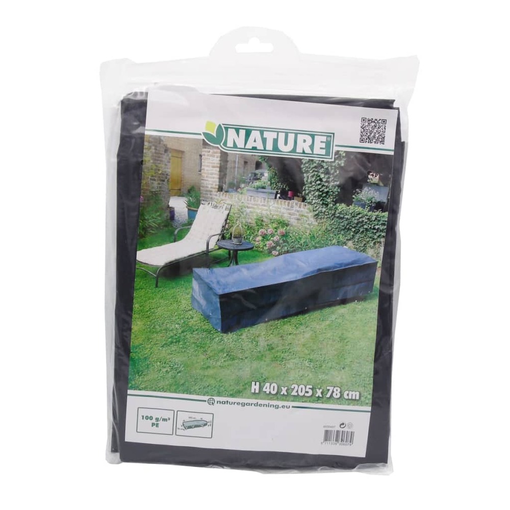 Housse pour chaise longue pe 205x78x40 cm 6030607