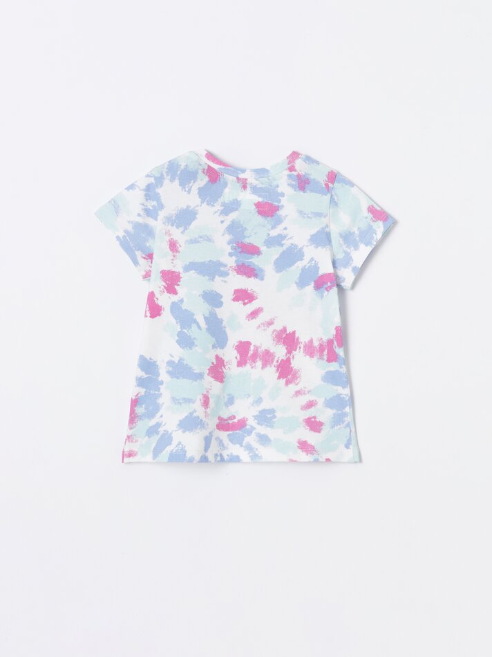 Conjunto de camiseta e shorts da Minnie Mouse ©DS - Turquesa