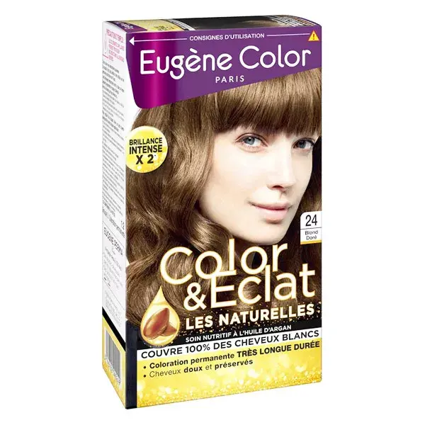 Eugène Color Les Naturelles Crème Colorante Permanente n°24 Blond Doré