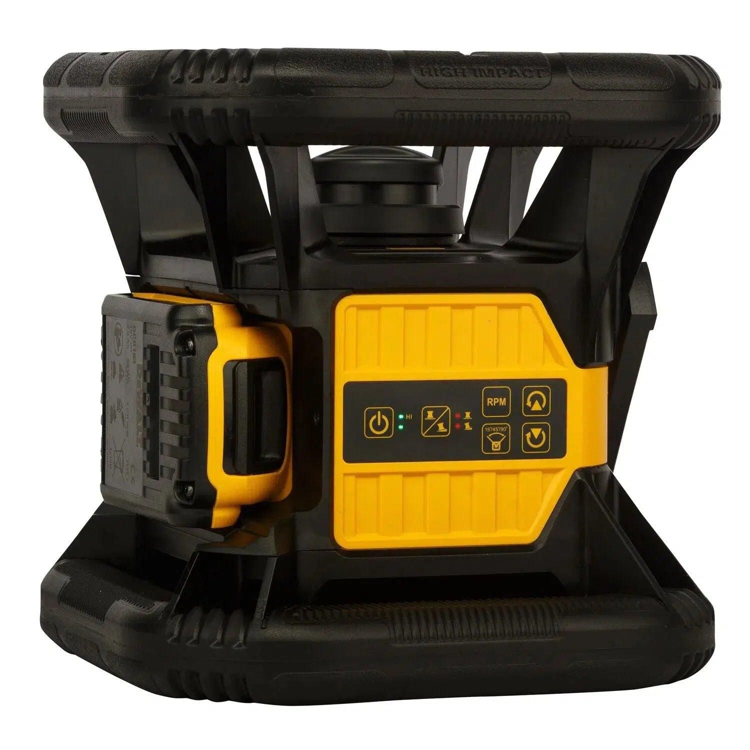 DeWALT DCE074D1R-SET Volautomatische roterende laser rood   statief   meetlat 18V XR 2.0Ah in TSTAK