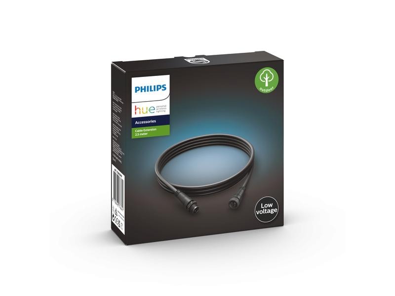 Philips Hue Zubehör Outdoor 2.5M Verlängerungskabel für 24 Für 24 V Hue Outdoor Leuchten