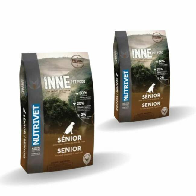 Croquettes Nutrivet Inne Dog Senior pour chien plus de 7 ans