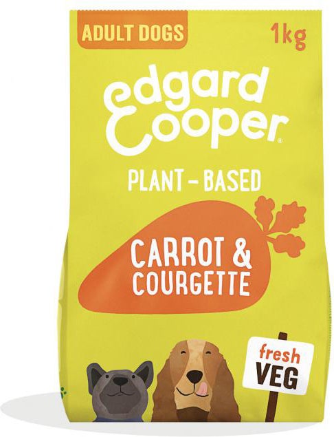 Edgard & Cooper hondenvoer plantaardig wortel adult 1 kg