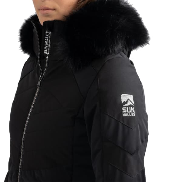 Veste de ski SUN VALLEY KIRLIA SKI JACKET W BLACK