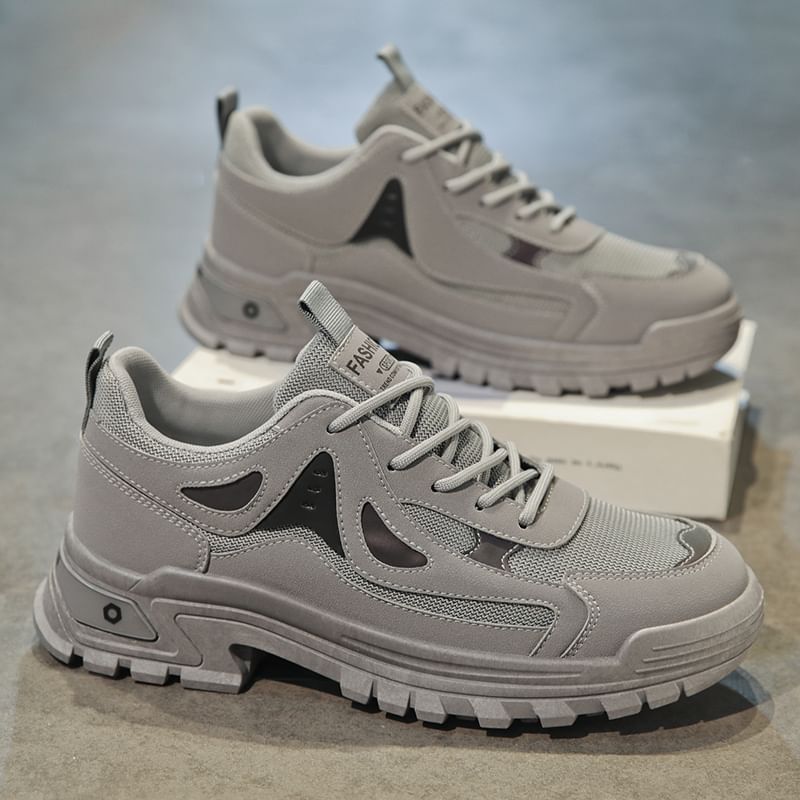 HANO - Applique veter-platform sneakers