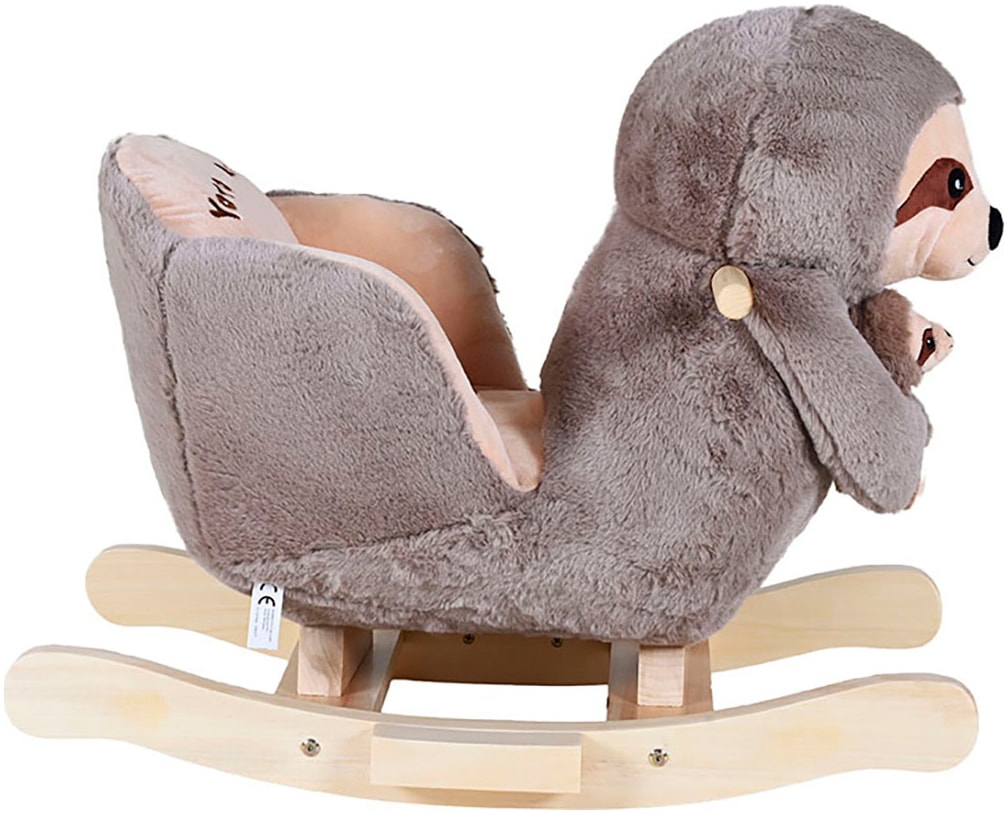 Knorrtoys® Schaukeltier »Faultier Luis« mit Plüsch-Faultierbaby