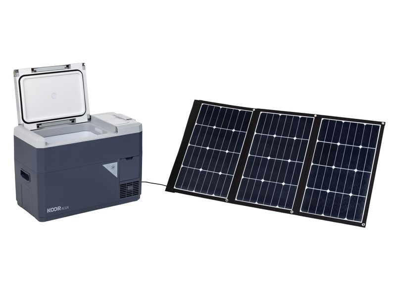 KOOR Kompressor-Kühlbox ACUX 28 mit Akku Mobile Kühl- und Gefrierbox in einem