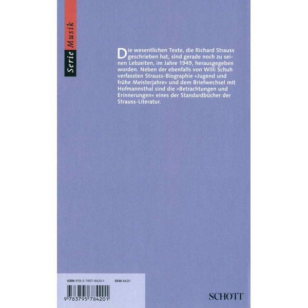 Schott Richard Strauss