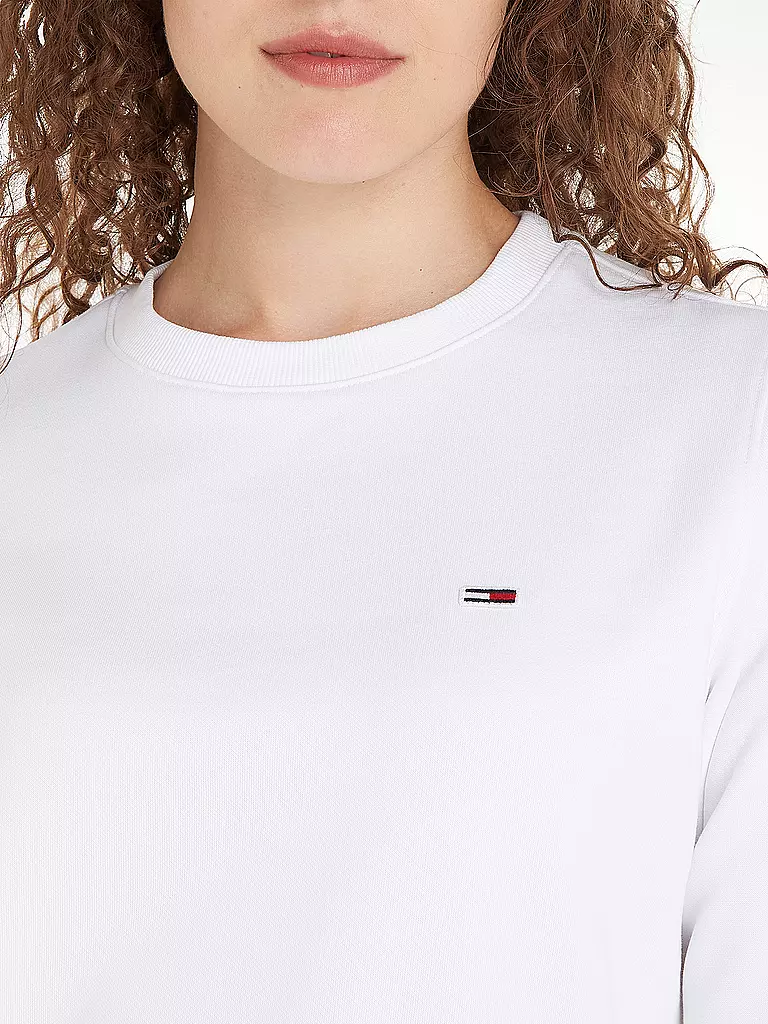 TOMMY JEANS Sweater weiss