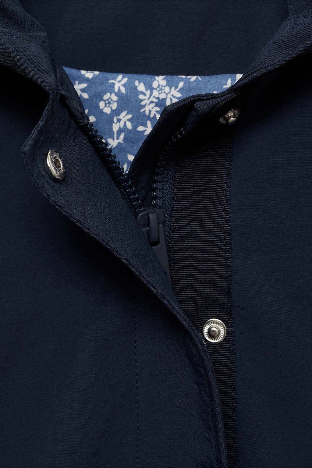 Mango Kids jas donkerblauw
