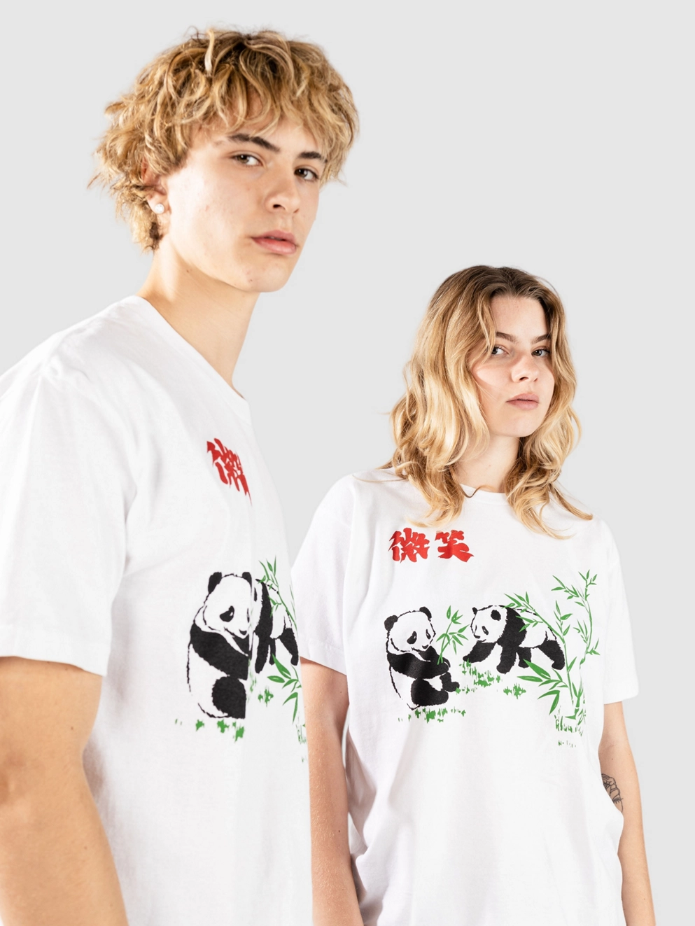 Smile And Wave Bamboo T-Shirt white