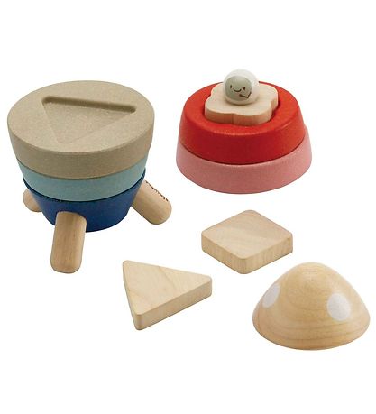 PlanToys Tr?leget?j - Stableraket - 11 Dele