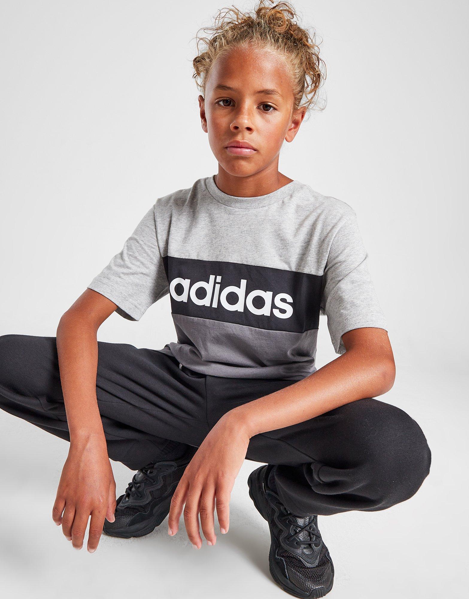 adidas T-shirt Colour Block Badge of Sport Junior