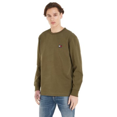 Tee-shirt à manches longues homme Tjm Clsc Xs Badge TOMMY HILFIGER