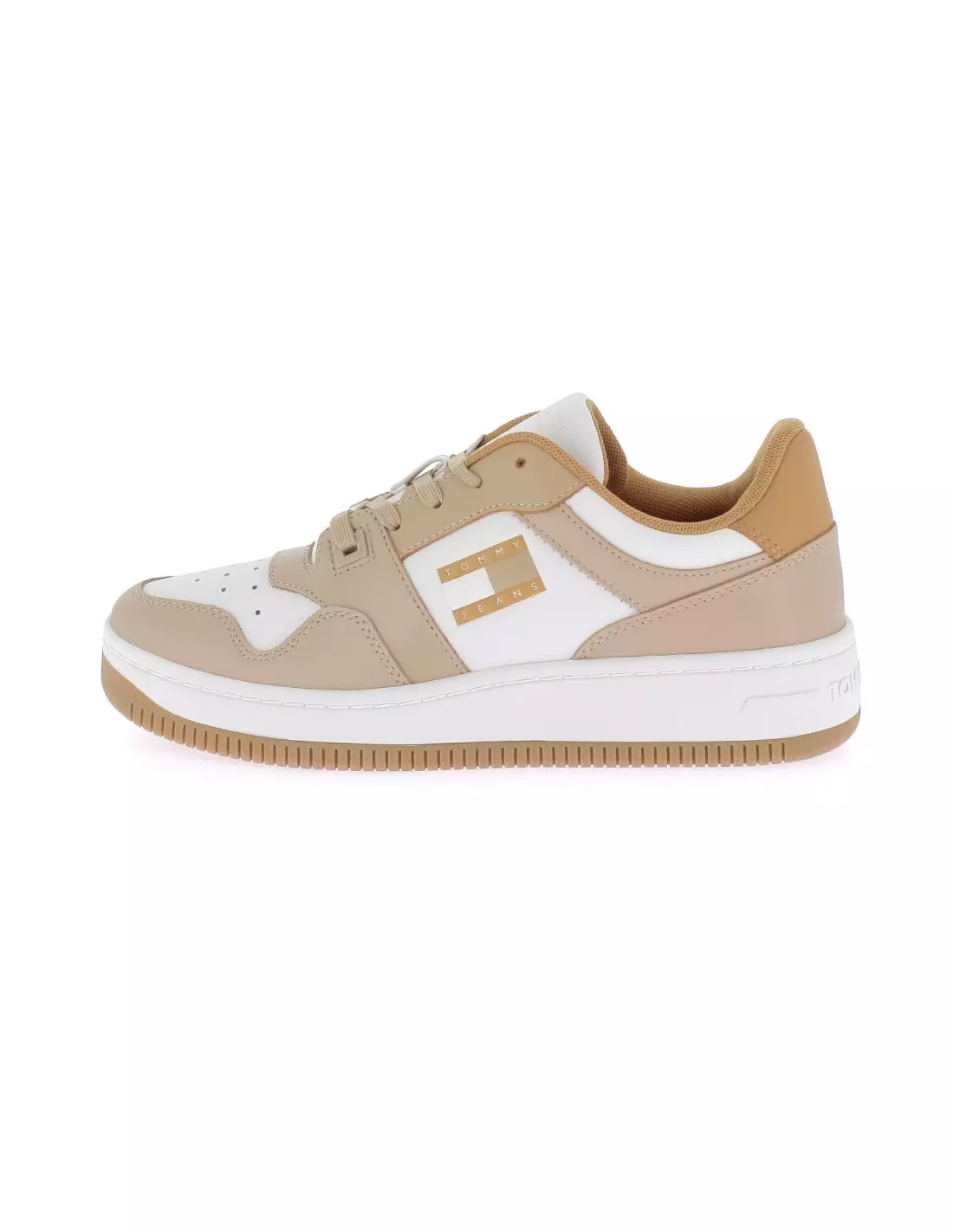 TOMMY JEANS RETRO BASKET TONAL - Baskets AB0TAWNYSAND