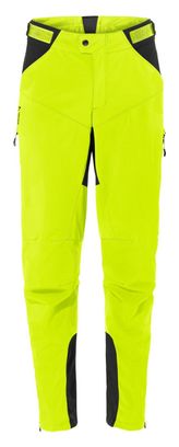 Pantalon Vaude Qimsa Softshell II Jaune Fluo