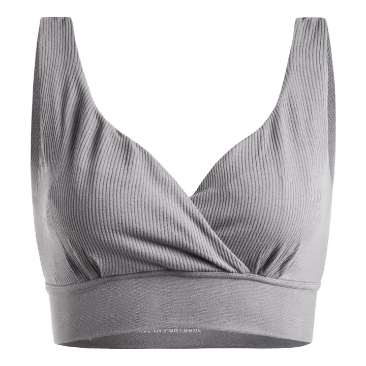 Mama Hangs Brassière d'allaitement | Bleu gris