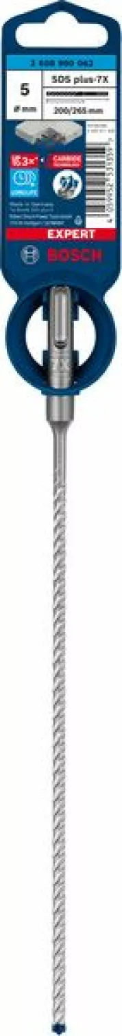 Bosch 2608900062 EXPERT Hamerboor SDS plus-7X - 5x200x265mm
