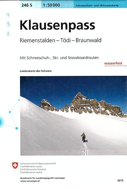 BUNDESAMT - 246S KLAUSENPASS  ECHELLE 1 50 000