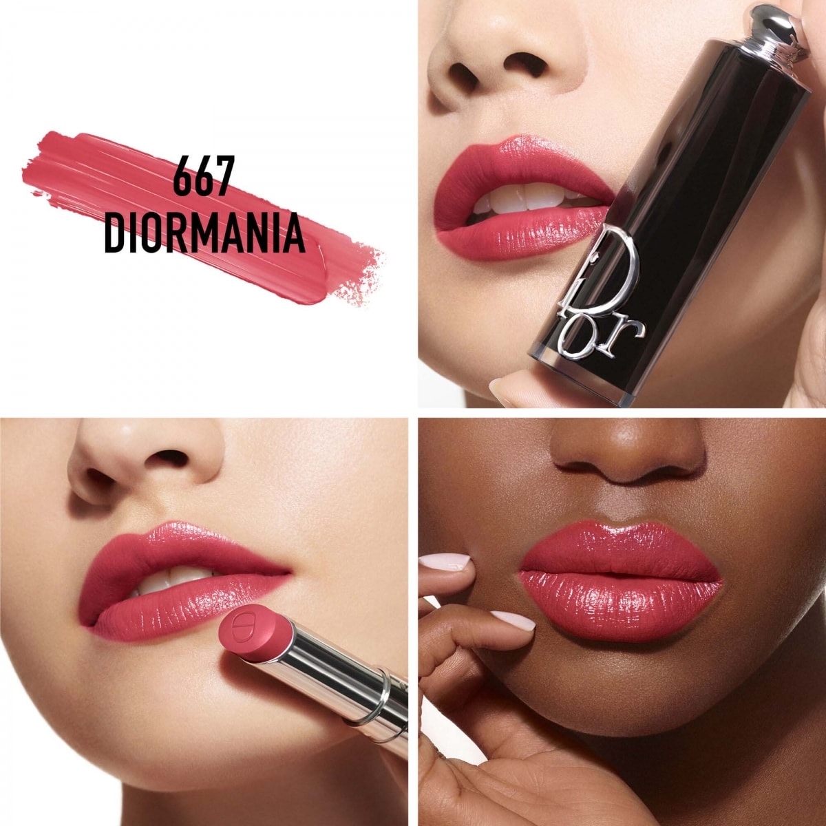 Dior Addict Dior Addict Rouge à Lèvres Brillant - 90 % d'Origine Naturelle - Rechargeable
