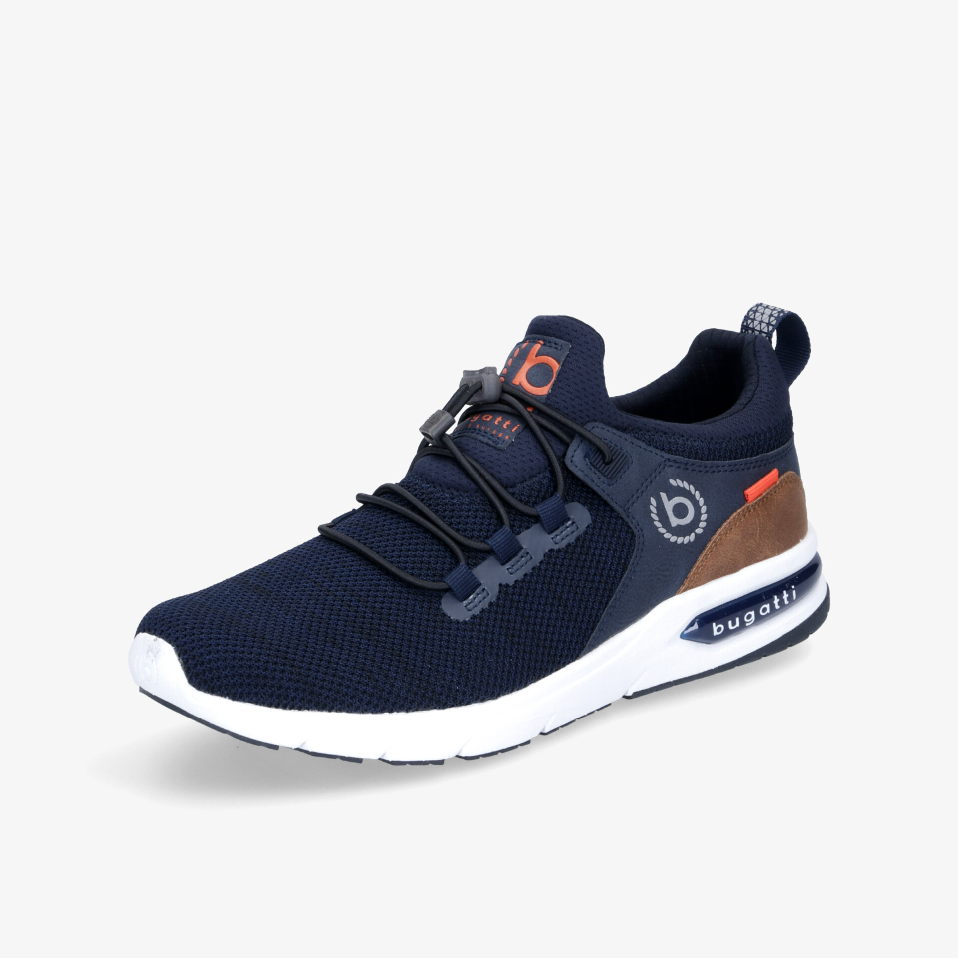 bugatti Herren Sneaker Low blau