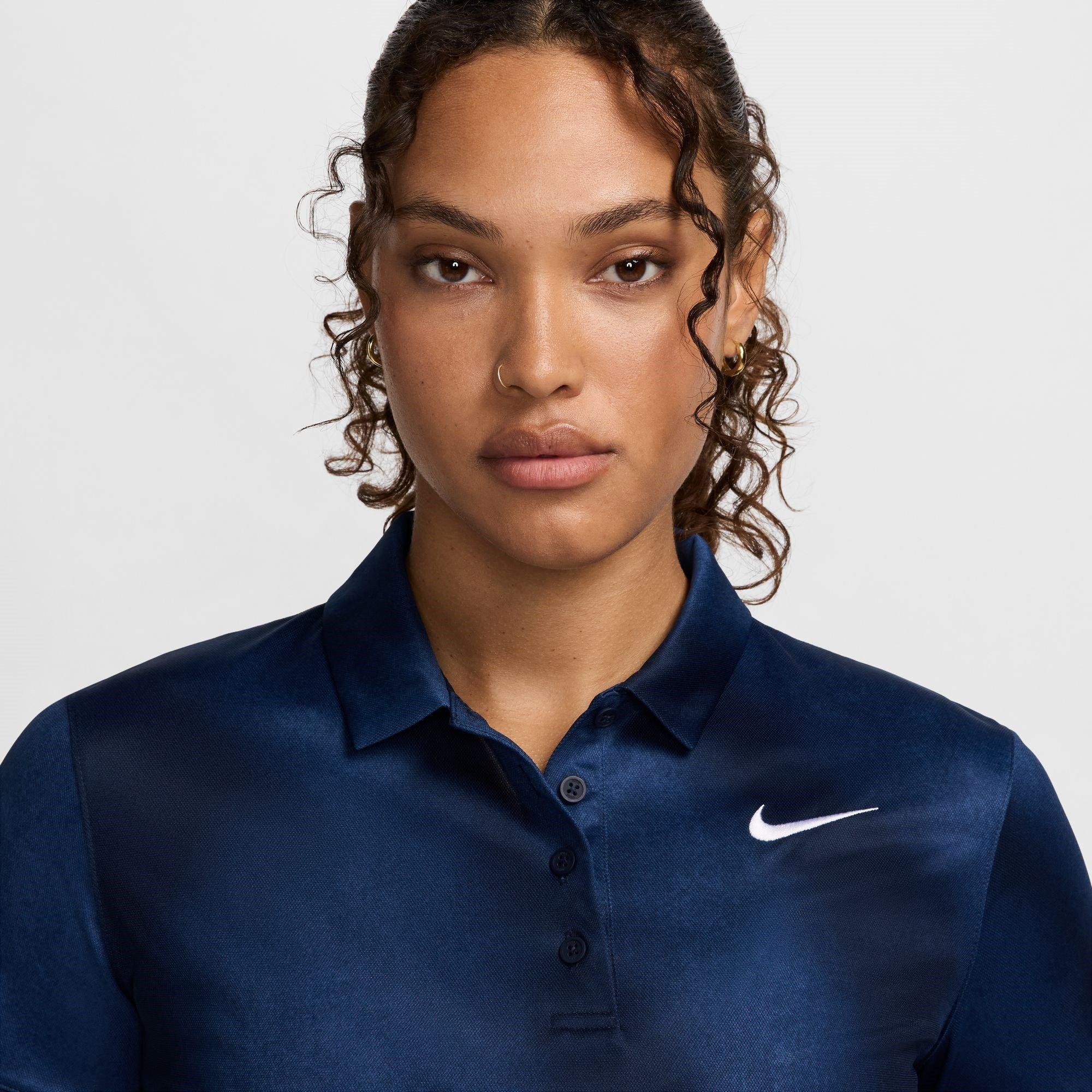 Nike Victory Short Sleeve Printed Golf Polo Womens