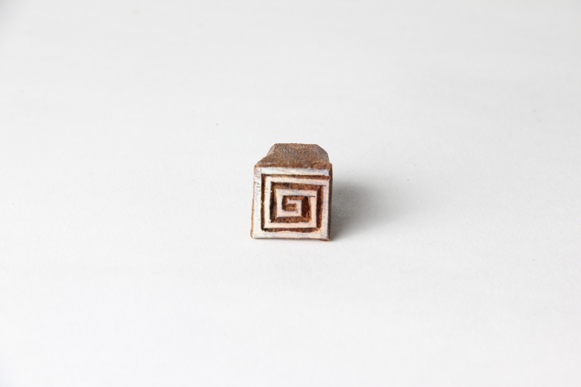 Textilstempel x-small, braun, weiß, T 2 cm, B 0,2 cm günstig bestellen