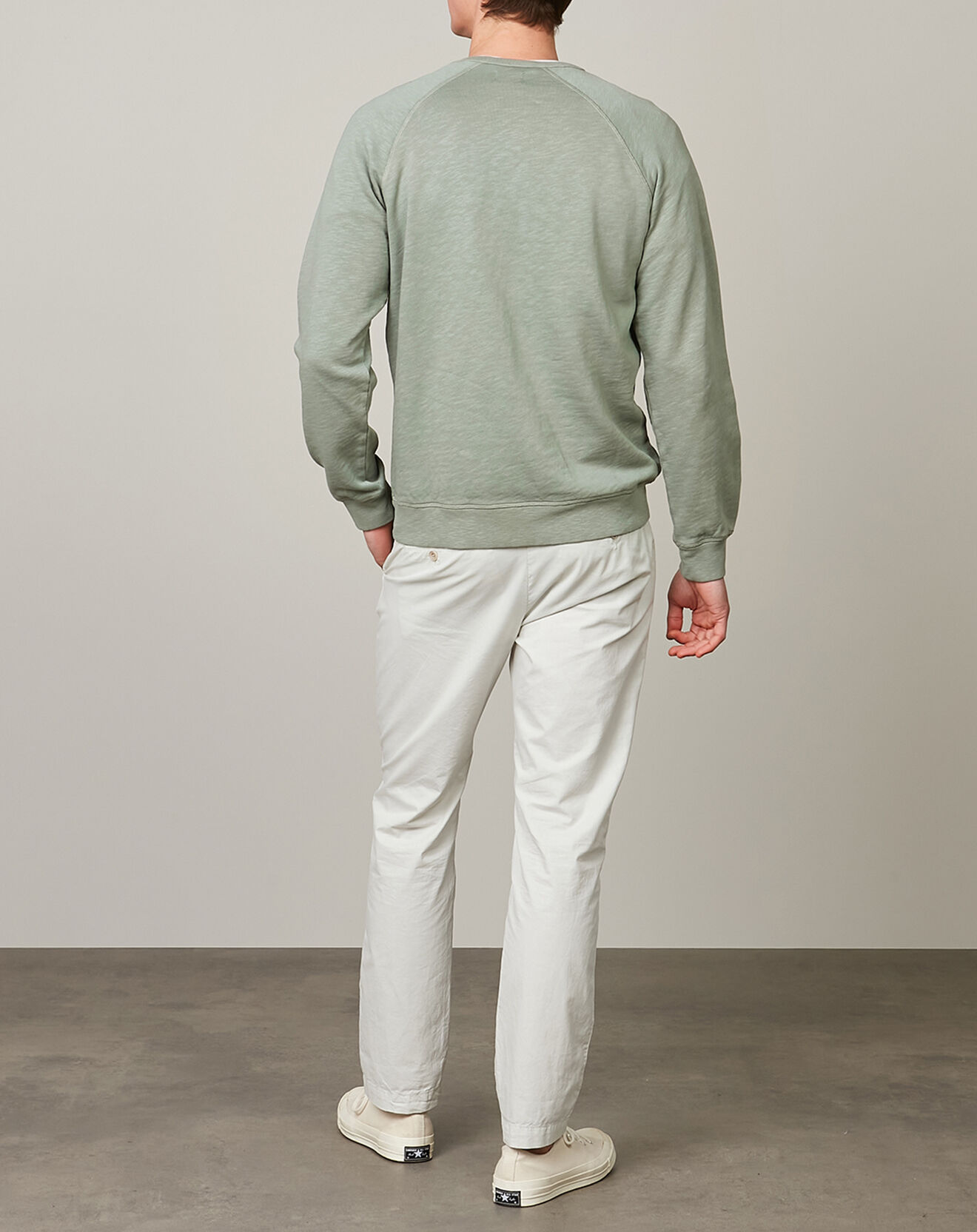 Hartford Sweat Light Pocket vert de gris