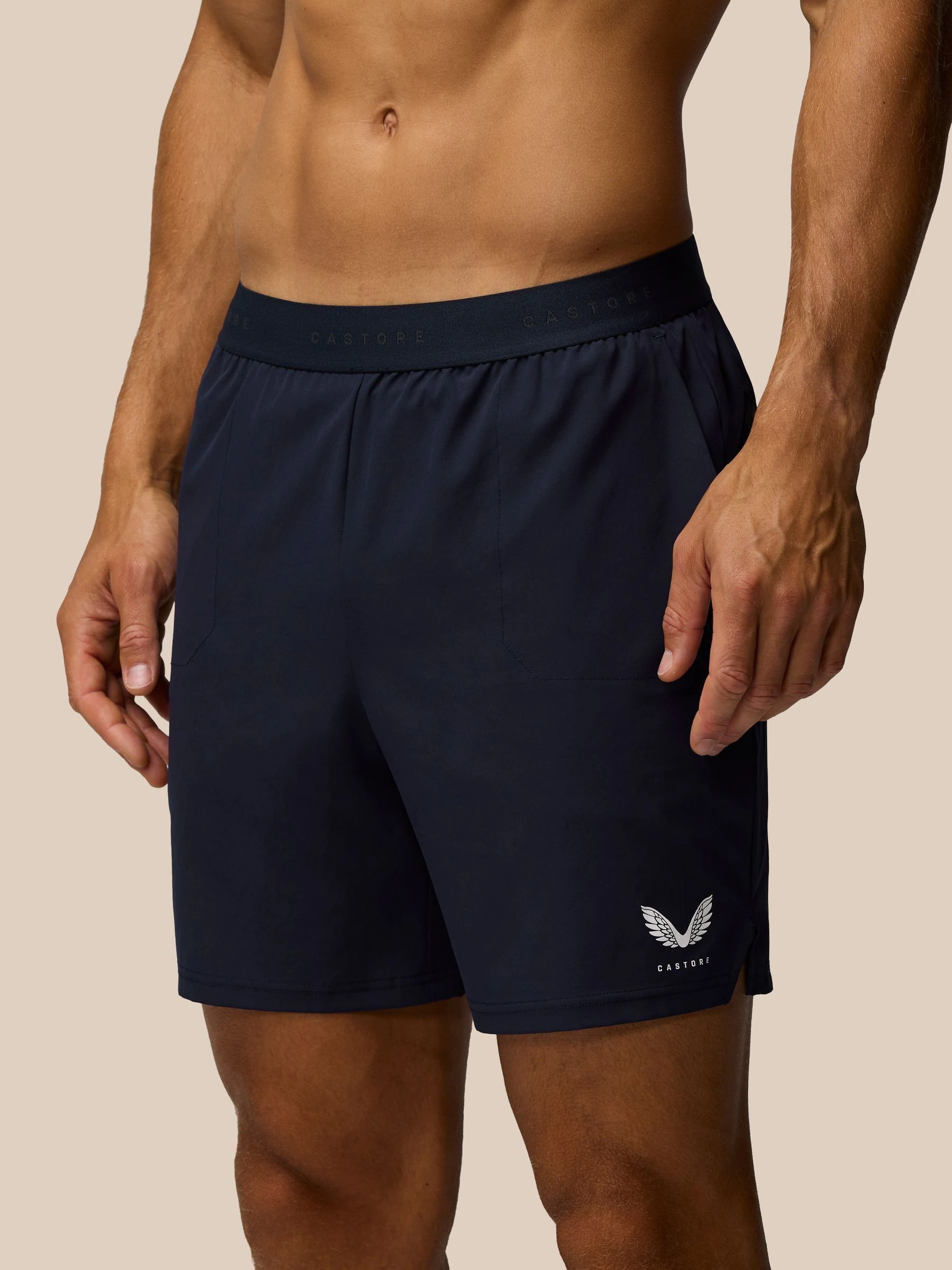 Marineblauw - Castore Adapt 7inch Shorts